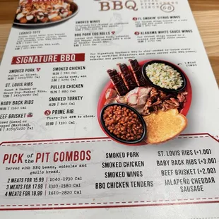 Sonny&apos;s menu