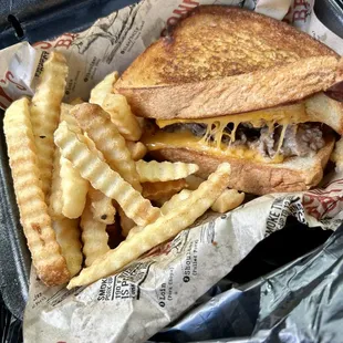 Brisket Grilled Cheese