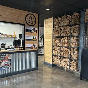 Entry way is rich with smoky aromas