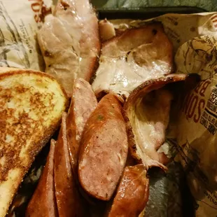 Whole Hog Sandwich...Forgot the pulled pork. Check your bag before you leave. (sigh)