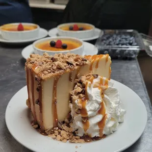 Caramel cheesecake