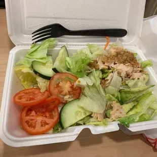 What is this? Such a sad salad.