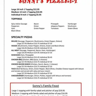 Lunch and Dinner Page 3