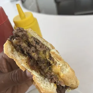 Double cheeseburger