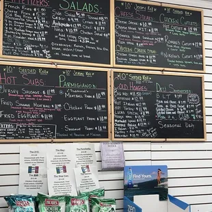 Menu board