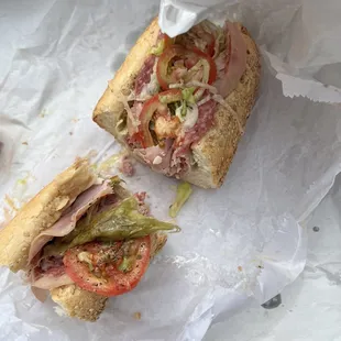 The hot Italian! Great sandwich!