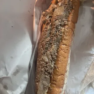 Cheese Steak with Ribeye Steak
