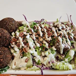 Sonny&apos;s salad with Falafel