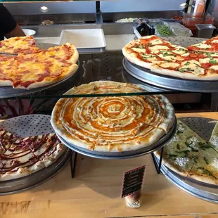 Some of the pizza options