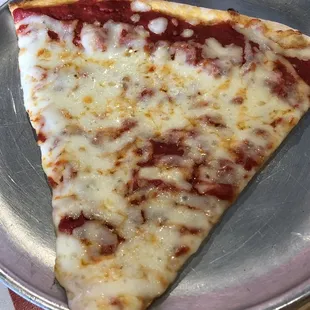 Cheese pizza slice