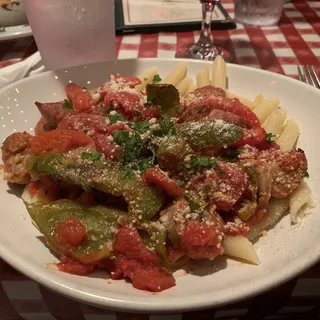 Italian Sausage and Peppers Dinner Special