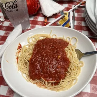 Pasta with Marinara Sauce Lunch