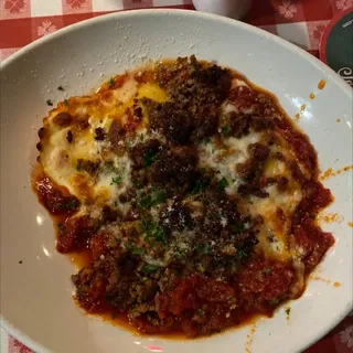 Cheese Ravioli Dinner Special