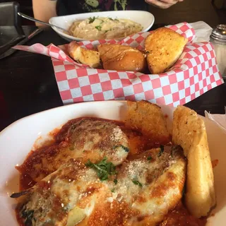 Sonny's Famous Jumbo Shells Dinner Special