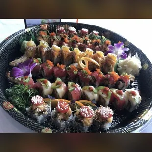 sushi, sushi and sashimi, sashimi, food