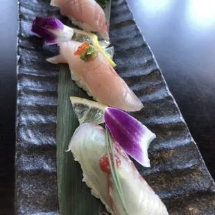 sushi, sushi and sashimi, food, sashimi