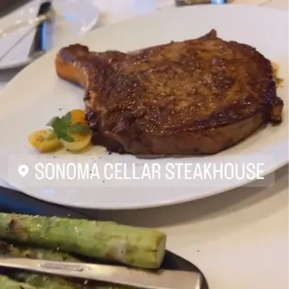 Bone in New York Strip