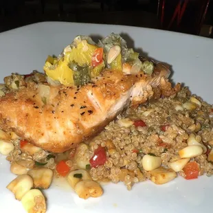 Salmon Quinoa Corm