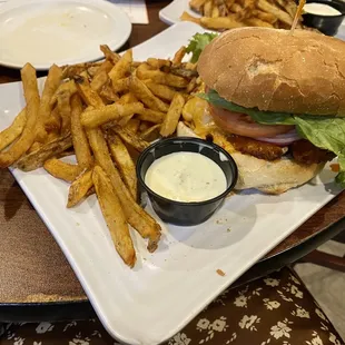 Buffalo chicken sandwich