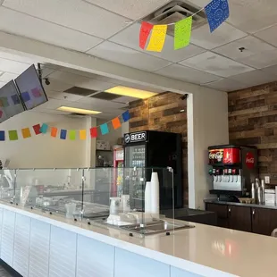 Very clean Cocina Express Sonora counter!