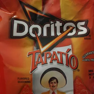 They have Tapatio Doritos!!