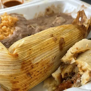 Beef tamales YUM