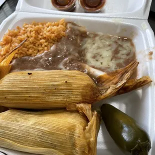 Beef Tamales combinations