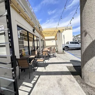 Outdoor seats