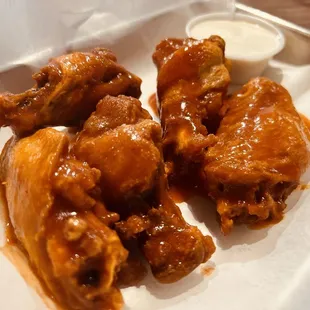 Wings were perfect
