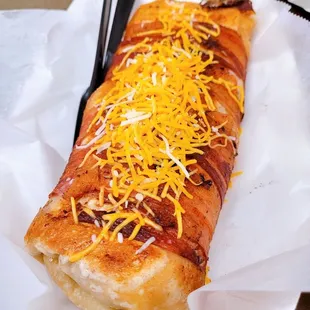 Bacon Wrapped Burrito