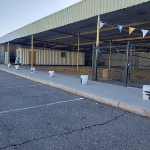 numbered parking spot