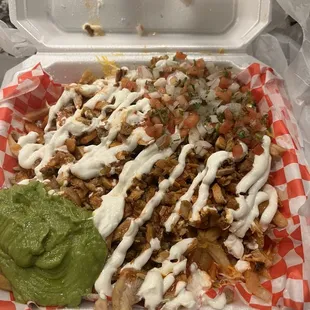 Chicken buffalo fries