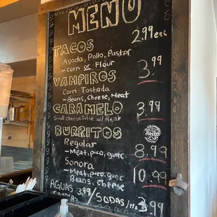 Menu!