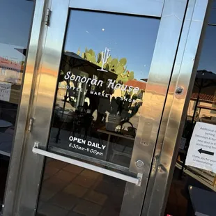 Entrance on Tucson Blvd