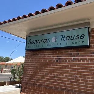 Outside sign