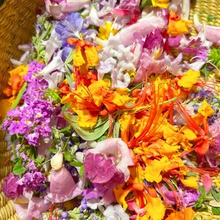Foraged desert wildflowers