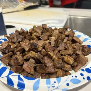 Beef tongue we cooked shown in photo. Bought raw from the market. Definitely will buy again!!!