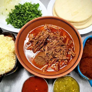 Family barbacoa meals