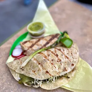 Caramelo with Costilla: you need to add a grilled poblano chile for that extra flavor bomb