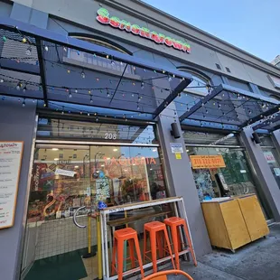 The exterior
