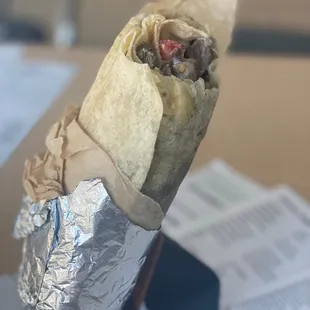 Carne Asada Burrito
