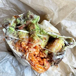 Mar y Tierra Burrito
