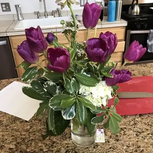 75$ Flower arrangement