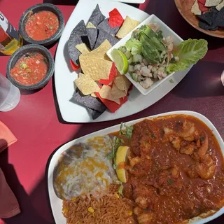 Camarones a la Diablo