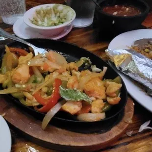 Fajitas &amp; yummy fresh quac