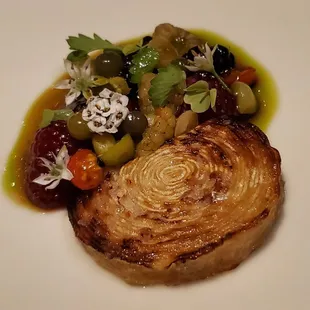 Friday, September 13th, 2024 - Tasting Menu - Summer 2024 ($295) - Celeriac with ripe and unripe summer berries and sunflower seeds