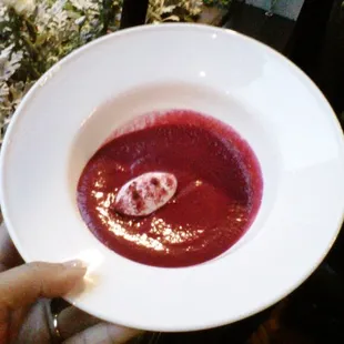 Cream of Beet Soup