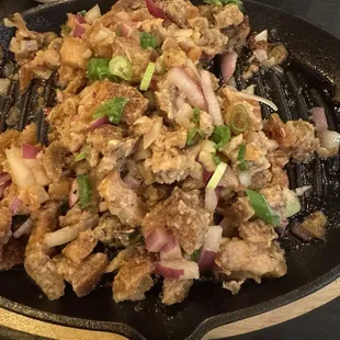 Crispy sisig