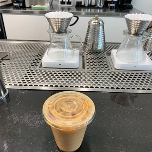 Ice Vanilla Oat Milk Latte