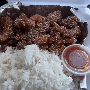 Sweet and sour chicken
